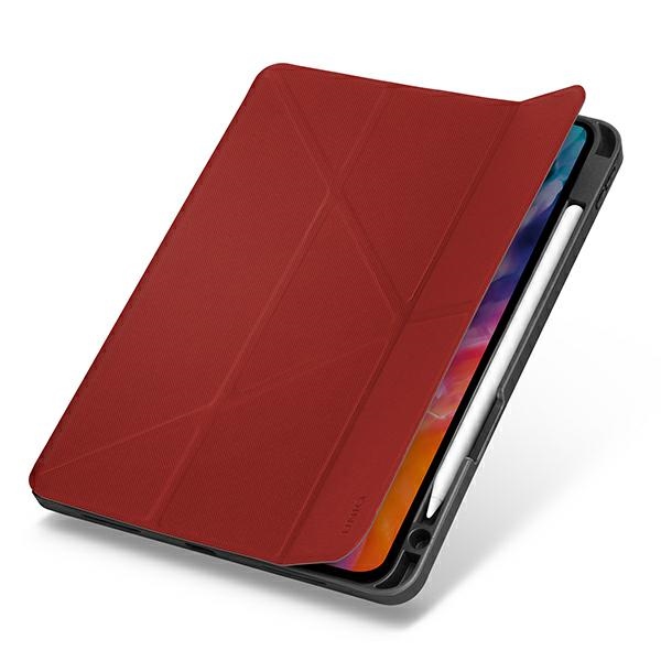 Uniq Transforma Rigor dėklas iPad Air 10.9 (2020) - raudonas