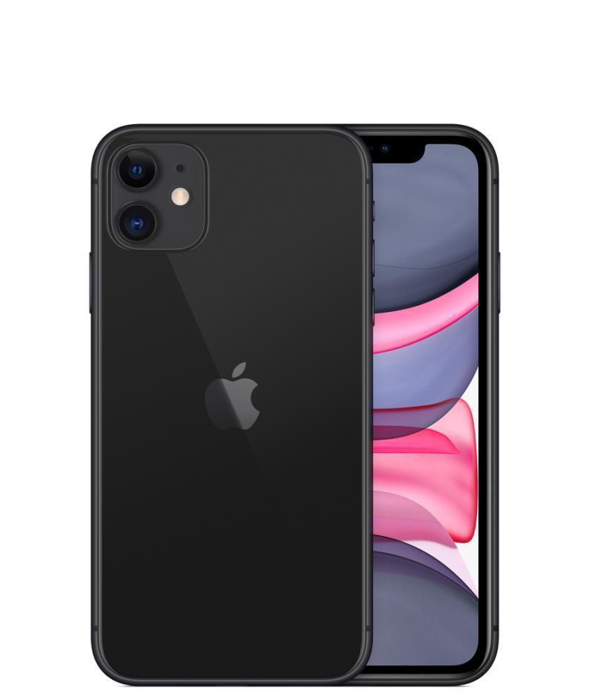 Atnaujintas Apple iPhone 11 64GB juodas A klasė