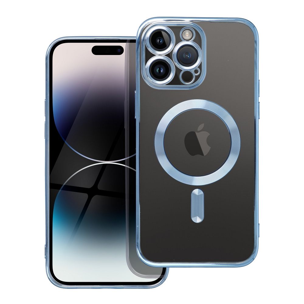ELECTRO MAG COVER dėklas telefonui suderinamas su Magnetiniu IPHONE 16 Pro mėlynas titanas
