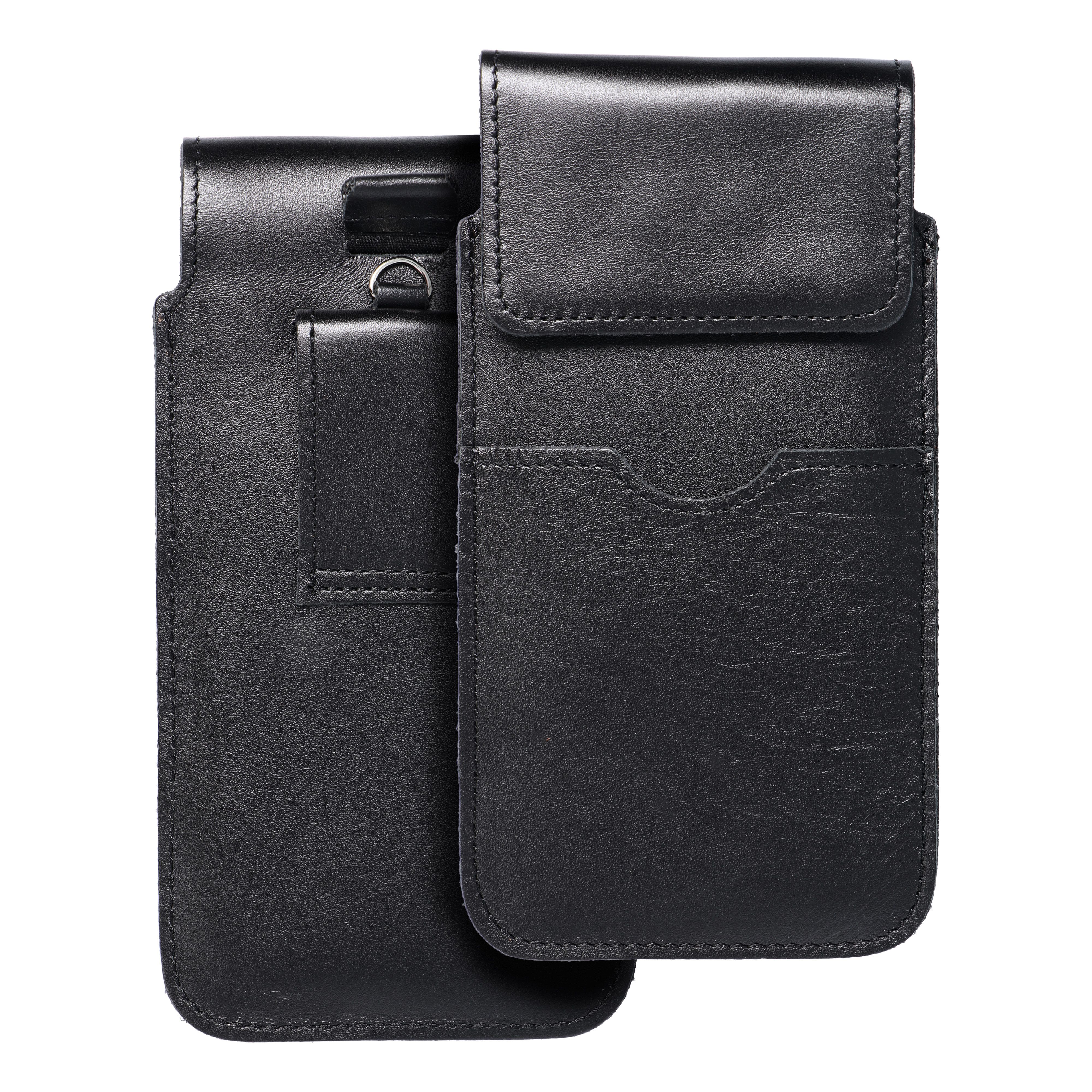 ROYAL - Odinė universali kišenė su flapu / juoda - Dydis 2XL+pločio - SAMSUNG A12 / NOTE 9 / XIAOMI REDMI NOTE 10 PRO