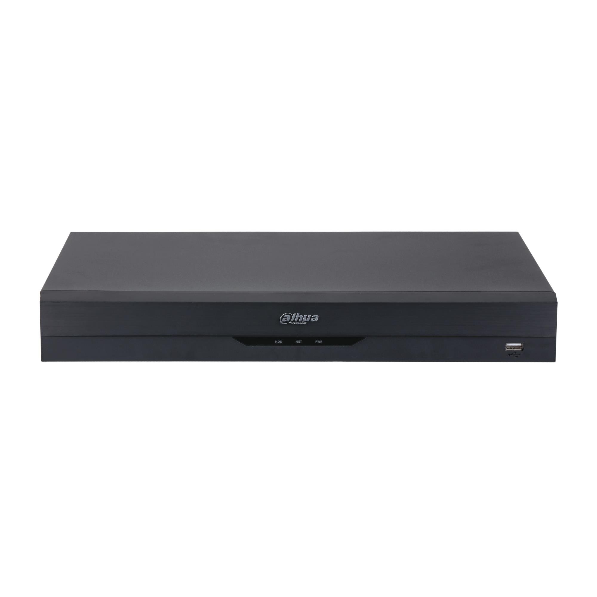 DVR vaizdo įrašymo įrenginys Dahua XVR5216AN-I3, 16 kanalų, AI, juodas