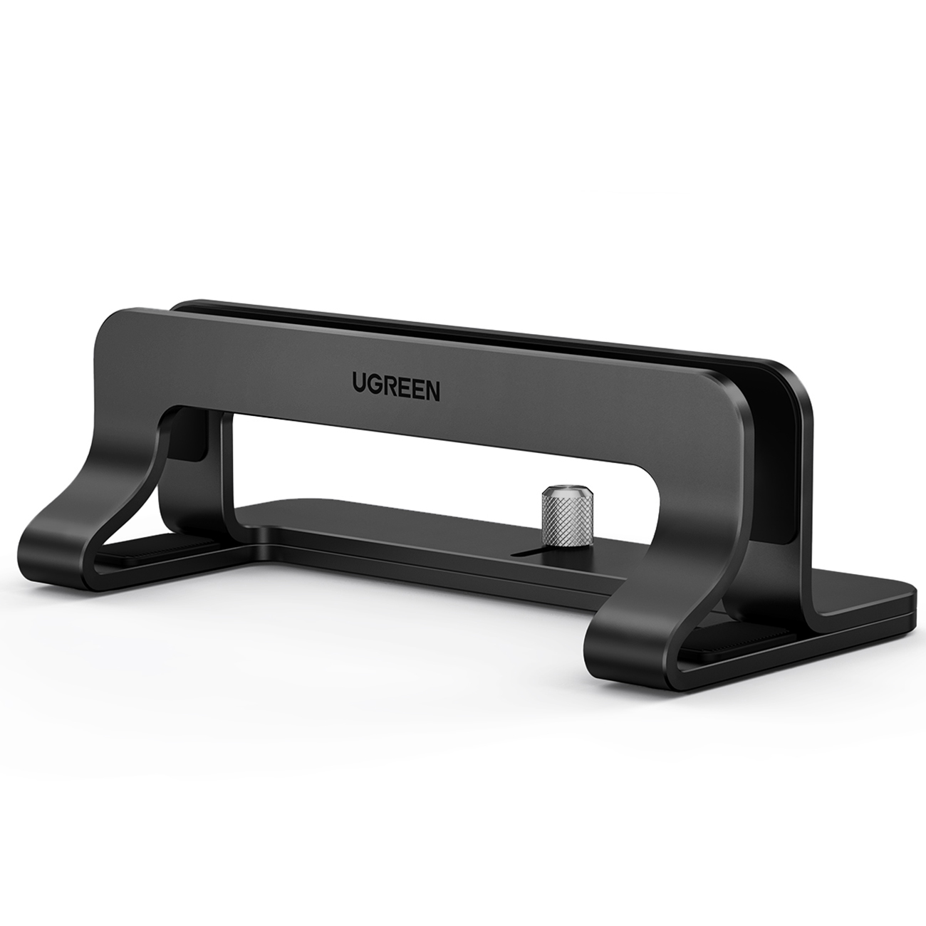 Ugreen aliuminis vertikalus stovas laikiklis MacBook nešiojamam kompiuteriui ir planšetei sidabrinis (20471 LP258)