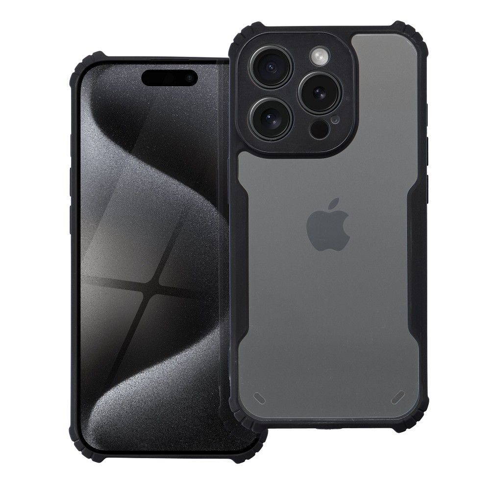 ANTI-DROP dėklas telefonui IPHONE 17 PRO juodas