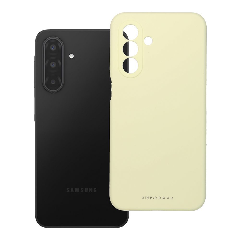 ROAR dėklas telefonui CLOUD SKIN Samsung A17 - šviesiai geltonas