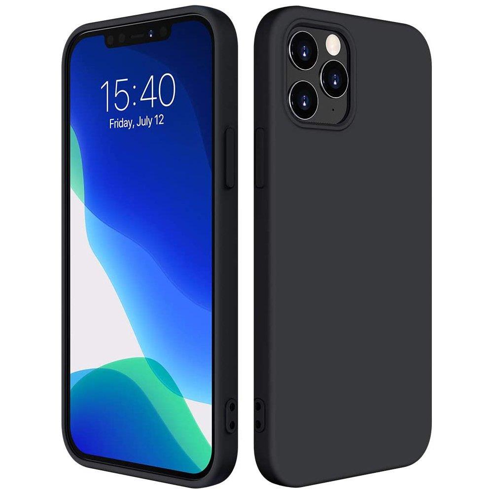 Silicone Case мягкий гибкий резиновый чехол для Xiaomi Redmi Note 10 5G / Poco M3 Pro чёрный