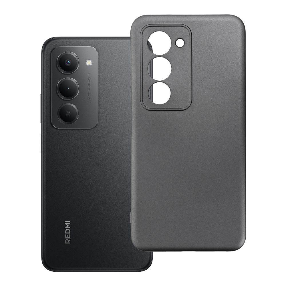 Metalinis dėklas telefonui XIAOMI Redmi 15 4G / 15 5G (171.1mm) - pilkas