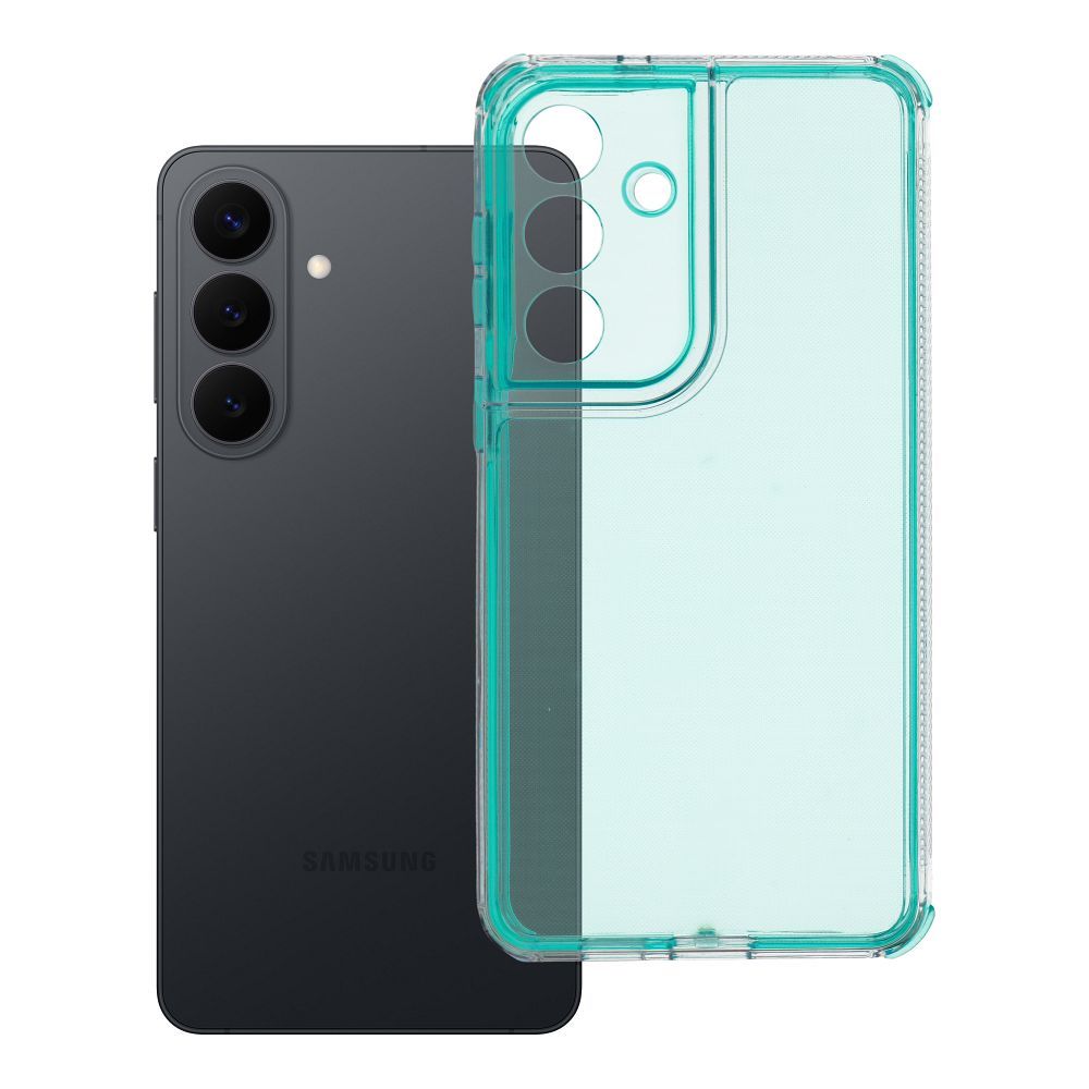 MATRIX CLEAR dėklas telefonui SAMSUNG S26 Edge mėtų spalvos