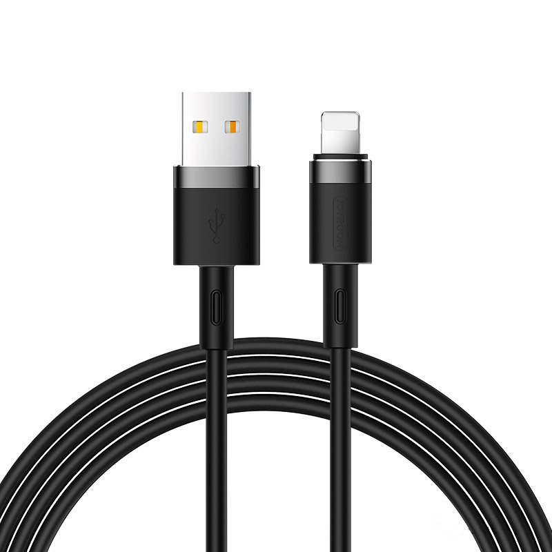 Joyroom Liquid Silicone Data Cable N2 USB-A / Lightning 2.4A 1.2m - чёрный
