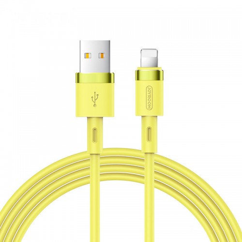 USB laidas Joyroom S-1224N2 geltonas Lightning 120cm