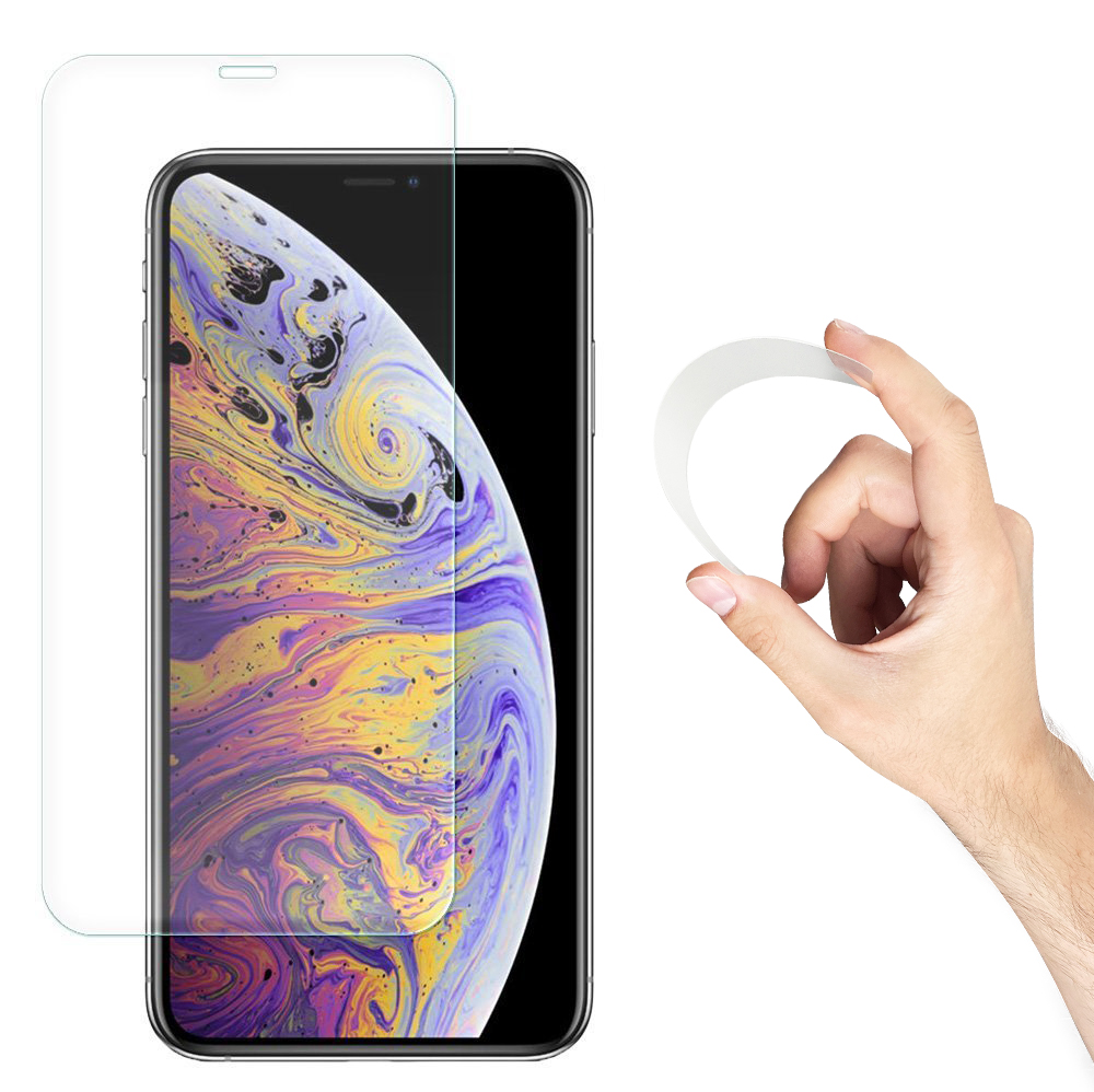 Wozinsky Nano Flexi Glass hibridinis apsauginis stiklas grūdintas stiklas iPhone 13 mini