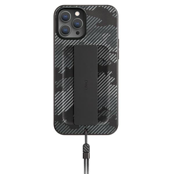 Uniq Heldro dėklas telefonui iPhone 12 Pro Max - juodas kamufliažas