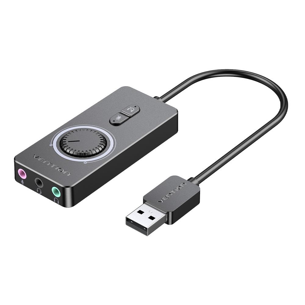 USB garso kortelės adapteris 0.15m Vention
