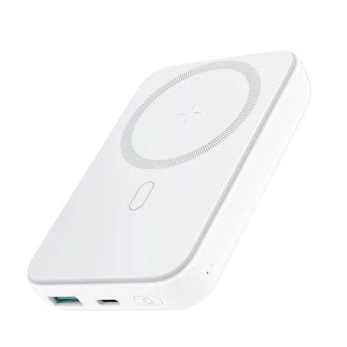 Išorinė baterija Joyroom JR-W020 balta 10000mAh 20W (PD / QC3.0) + Type-C laidas