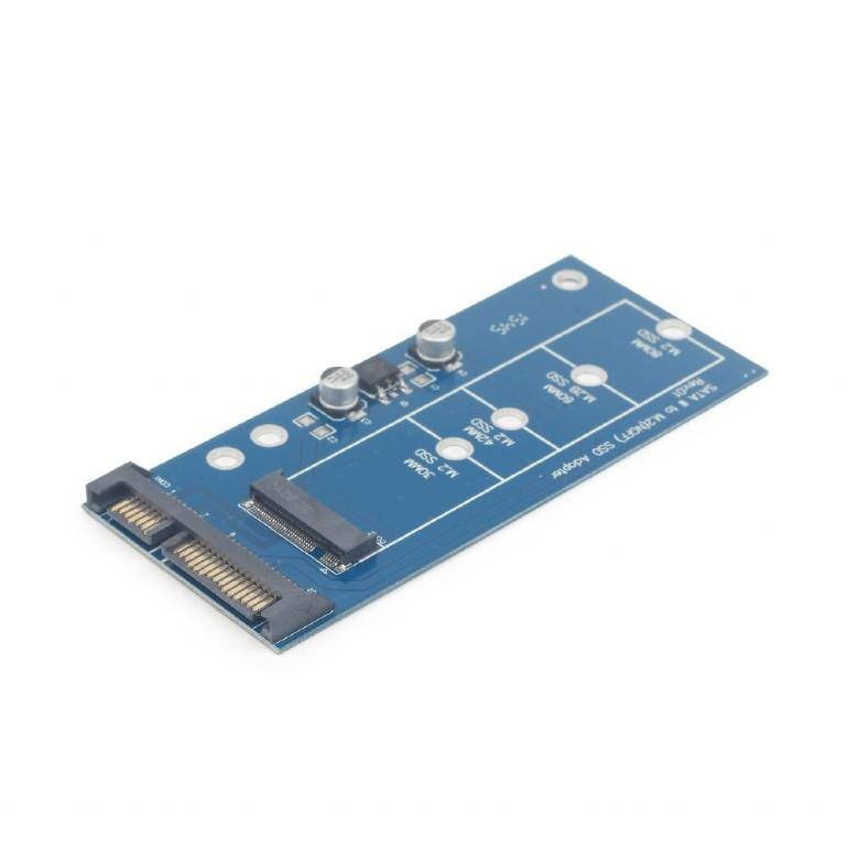 M.2 SSD adapteris SATA/TO M.2