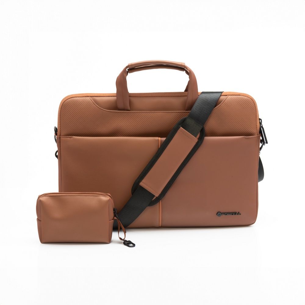 FORCELL F-PROTECT URBAN STYLE сумка для ноутбука 15,6" коричневая