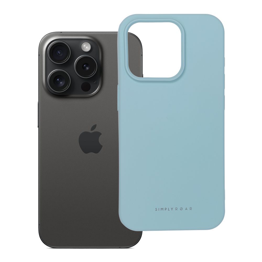 Roar Space dėklas - Iphone 15 Pro mėlyna