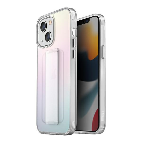 Uniq Heldro dėklas telefonui iPhone 13 - vaivorykštinis