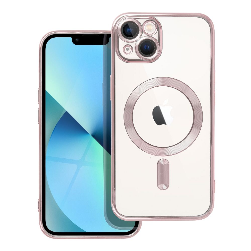 ELECTRO MAG COVER Dėklas telefonui IPHONE 13 (m) suderinamas su MagSafe - rožinis