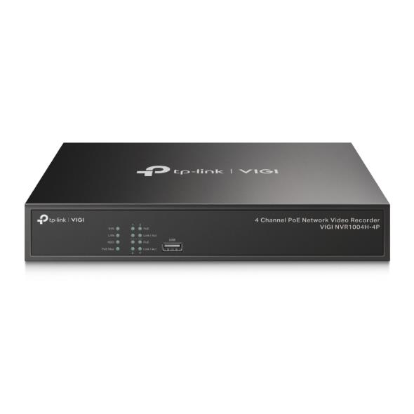 TP-Link Vigi 4 kanalų PoE+ tinklo vaizdo įrašytuvas NVR1004H-4P