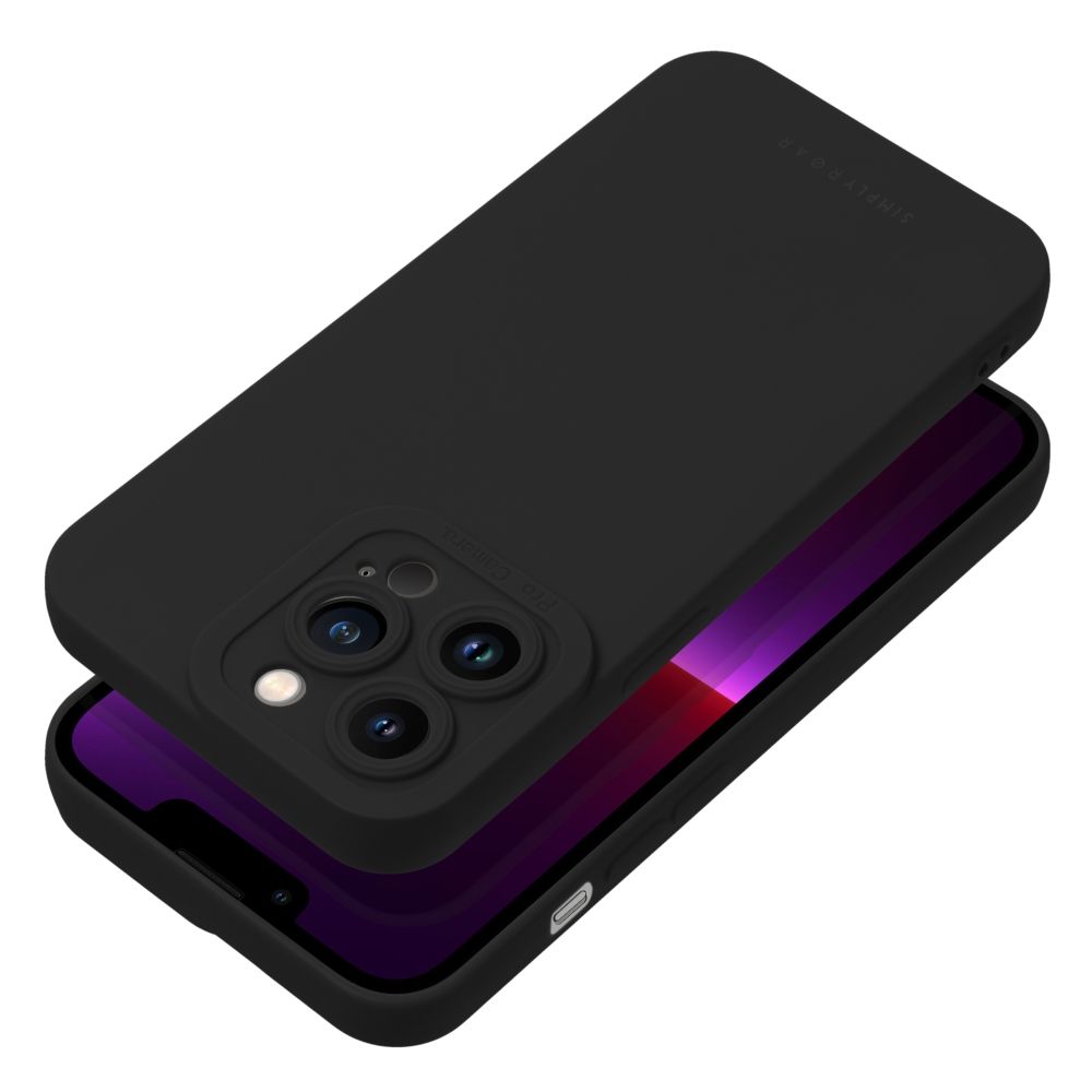 ROAR dėklas LUNA IPHONE 17 Pro Juoda