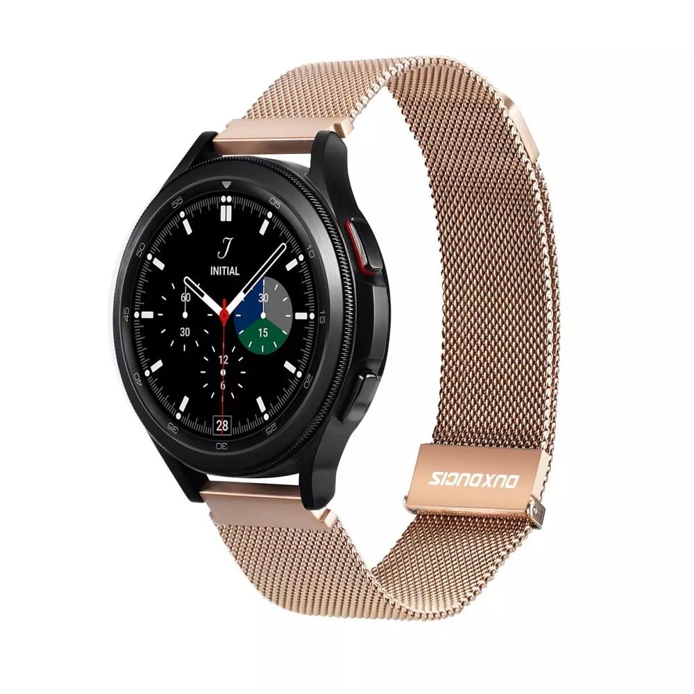 DUX DUCIS MILANESE nerūdijančio plieno magnetinė juosta Apple Watch 20 mm auksinė
