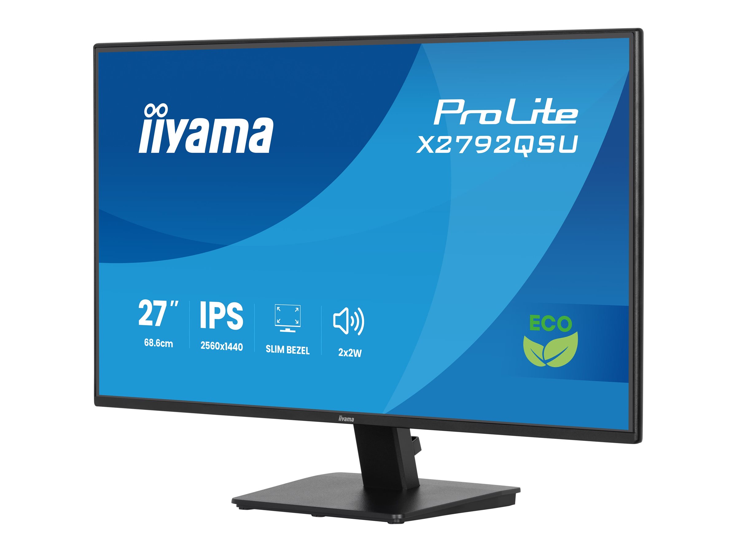 IIYAMA X2792QSU-B1 27 col. IPS monitorius be rėmelių