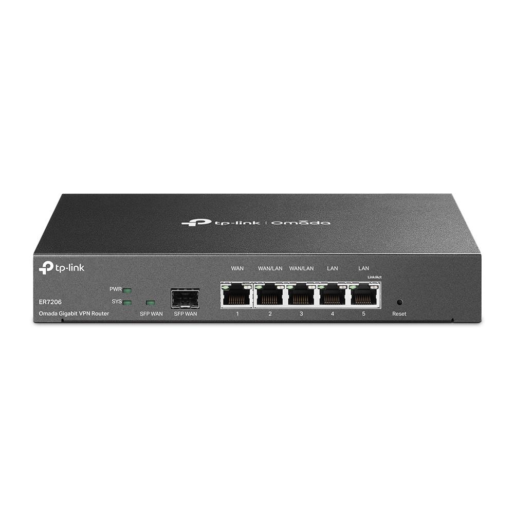 Tinklo maršrutizatorius TP-LINK ER7206 Omada VPN 5 prievadų 1000M