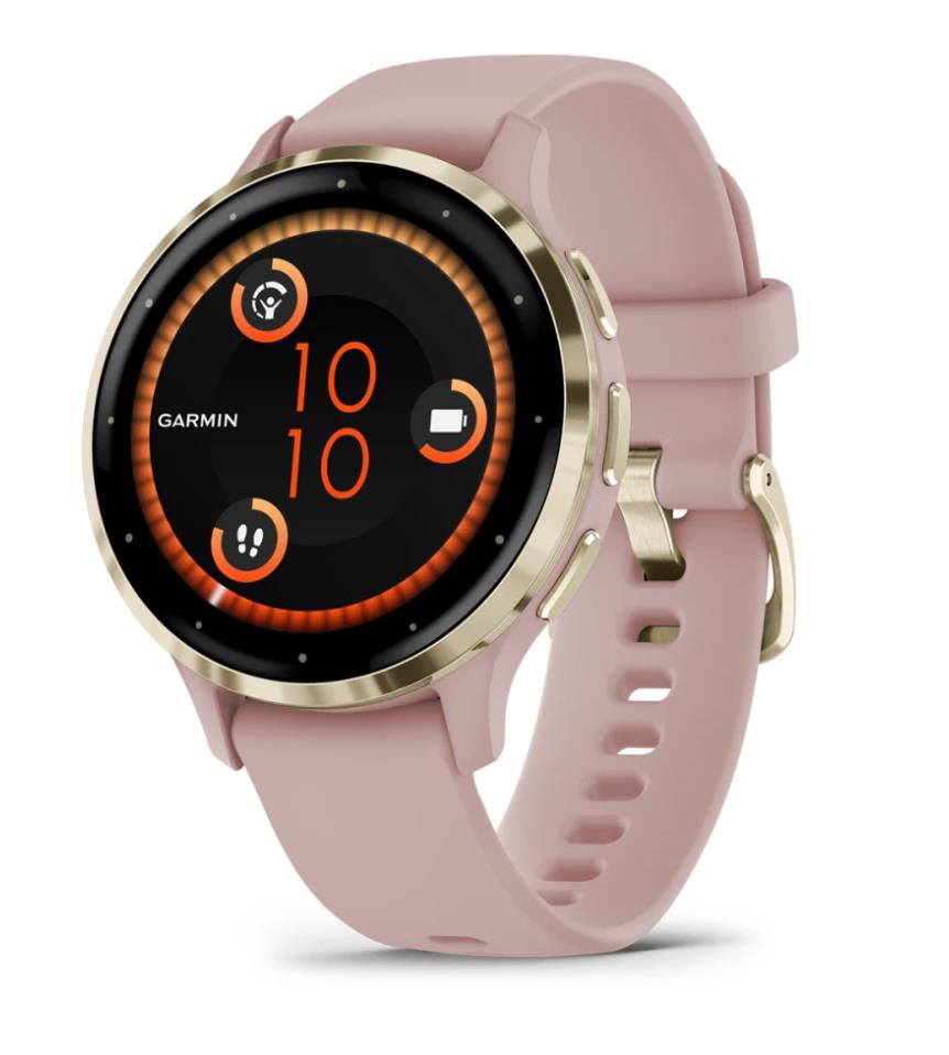 Garmin Venu 3S išmanusis laikrodis rožinis/auksinis