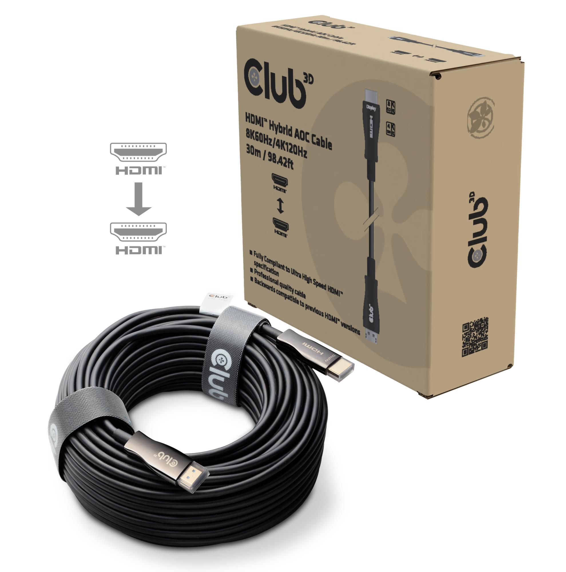 Laidas HDMI 30m CAC-1392 Club3D