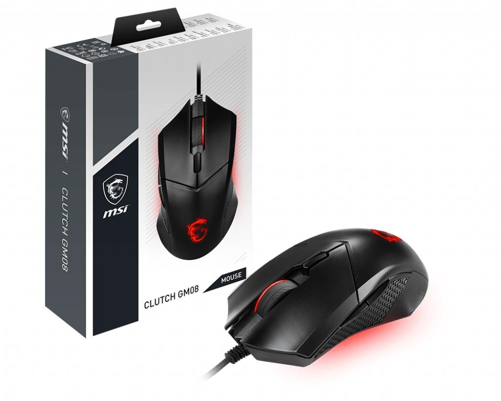 MSI Clutch GM08 žaidimų pelė