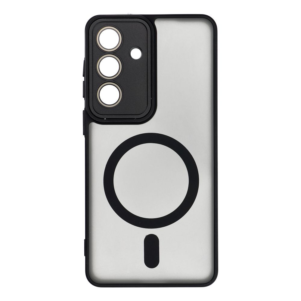 VARIETE MAG COVER Dėklas telefonui, suderinamas su MagSafe, skirtas SAMSUNG S26 Edge juodas