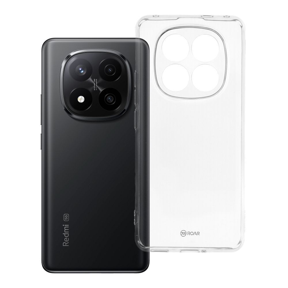 Dėklas telefonui ROAR JELLY XIAOMI Redmi Note 14 Pro+ 5G skaidrus
