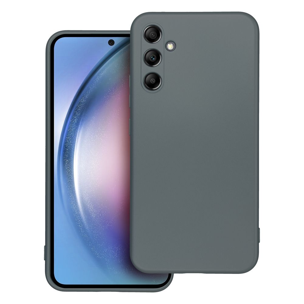 Metalinis dėklas telefonui SAMSUNG A34 5G pilkas