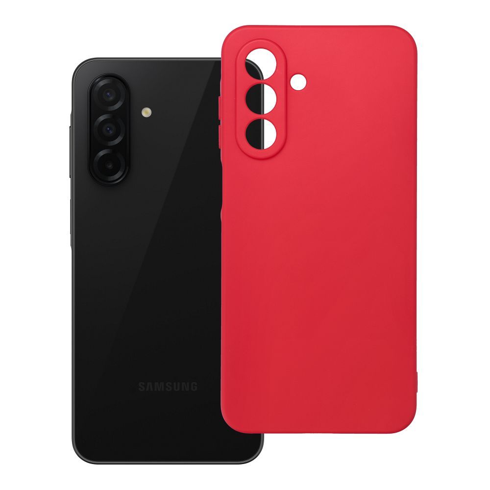 Minkštas dėklas telefonui Samsung Galaxy A26 5G (m) - raudonas