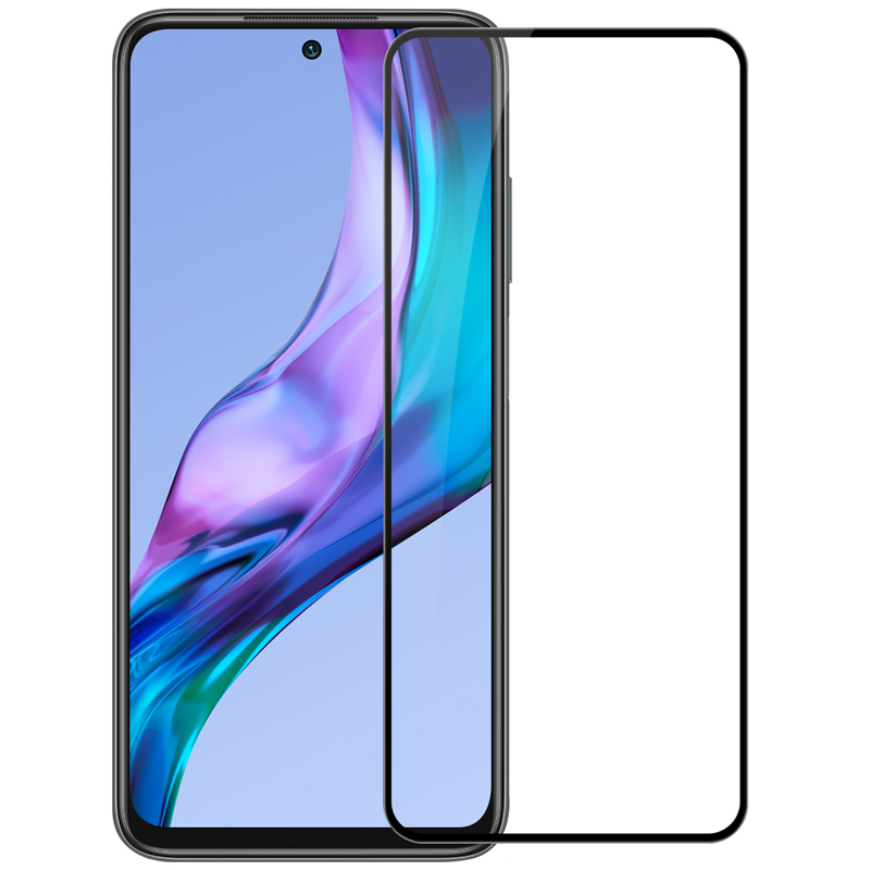 Nillkin CP+PRO itin plonas grūdintas stiklas visam ekranui su 0.2 mm rėmeliu 9H Xiaomi Redmi 10 juodas
