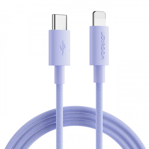 USB laidas Joyroom S-1024M13 violetinis Type-C / Lightning 100cm (iki 20W)