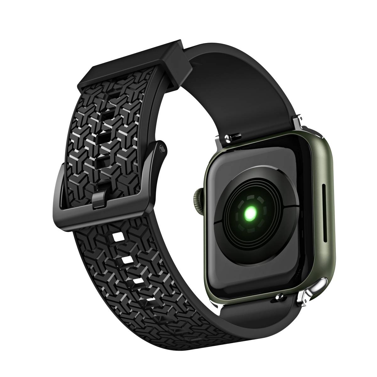 Dirželis Y apyrankė Apple Watch 42/44/45 mm - juoda