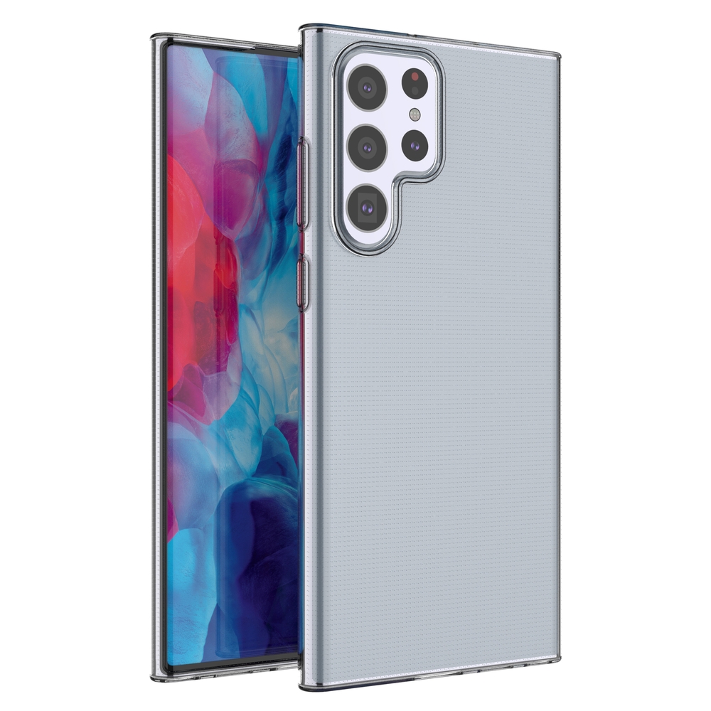 Itin skaidrus gelinis dėklas 0,5mm Samsung Galaxy S22 Ultra skaidrus
