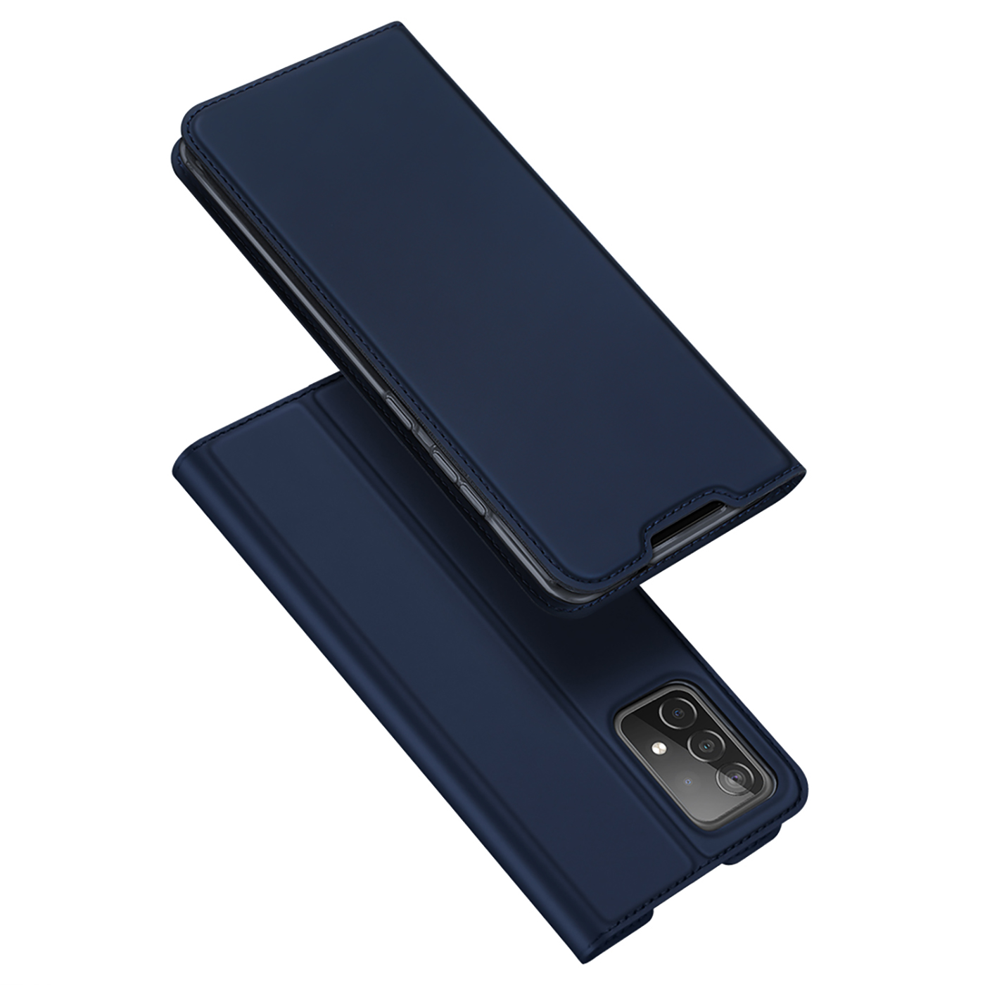 Dux Ducis Skin Pro dėklas telefonui Samsung Galaxy A73 mėlynas