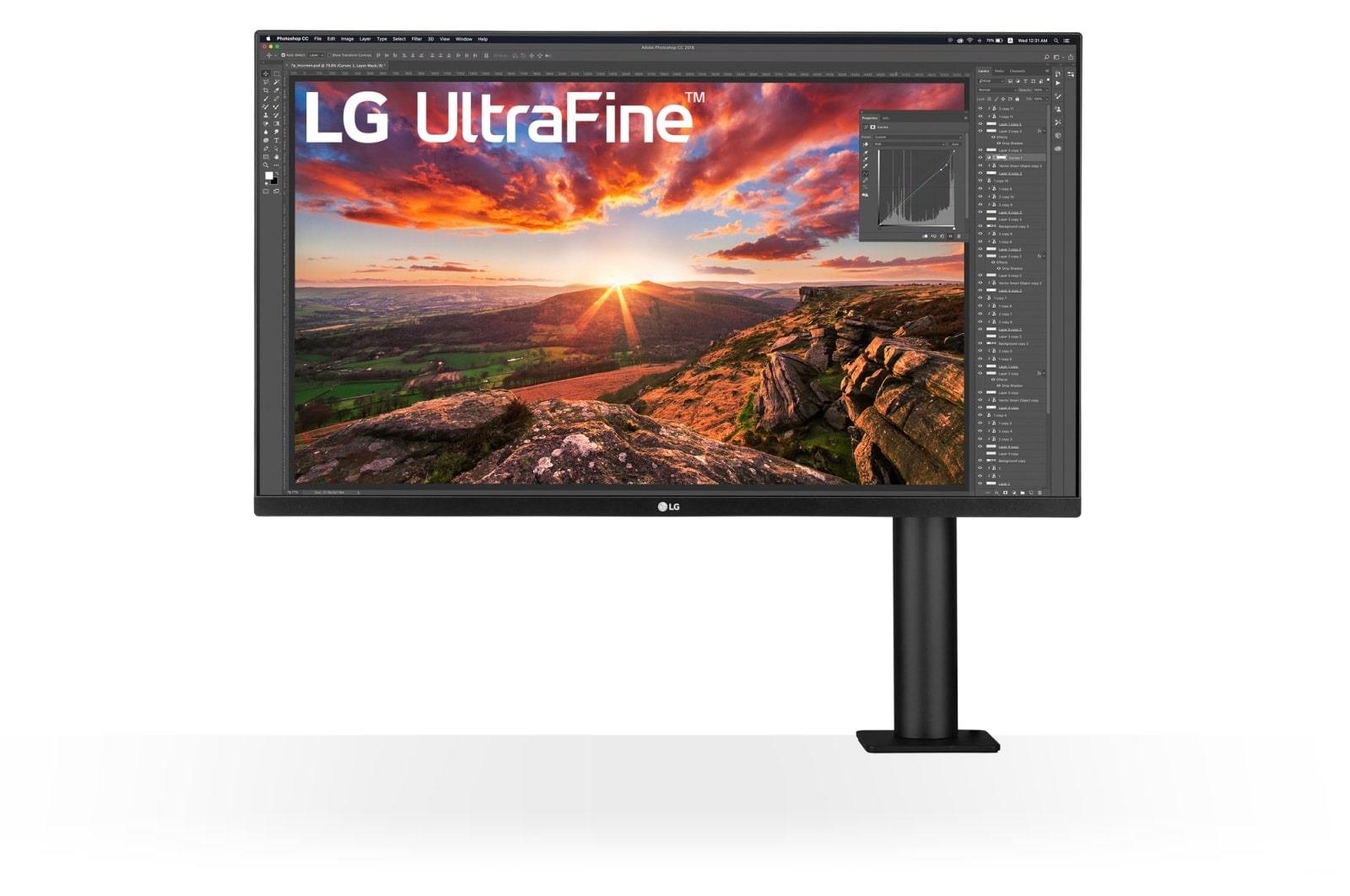 LG 32UN880K-B 31.5 col. UHD IPS 60Hz monitorius