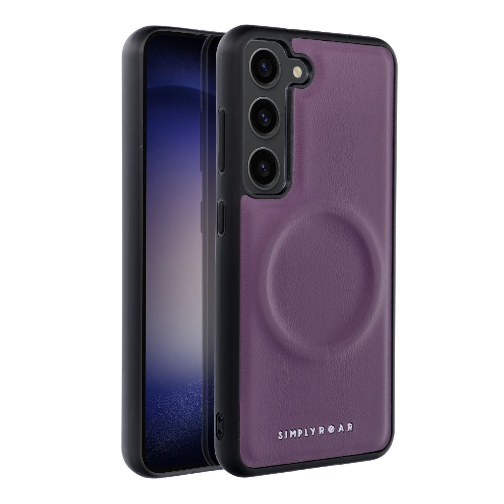 ROAR magnetinis dėklas MAG MORNING telefonui IPHONE 15 Pro violetinis