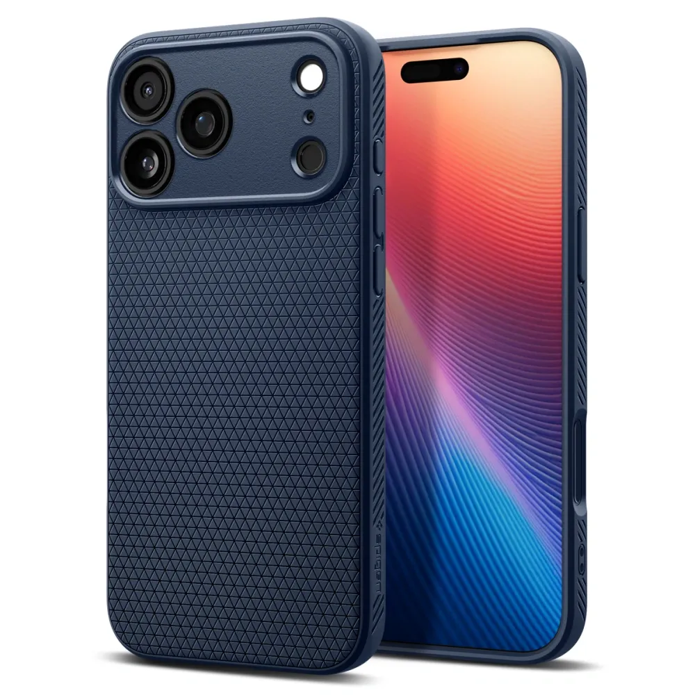 Spigen Liquid Air dėklas telefonui iPhone 17 Pro Max - mėlynas