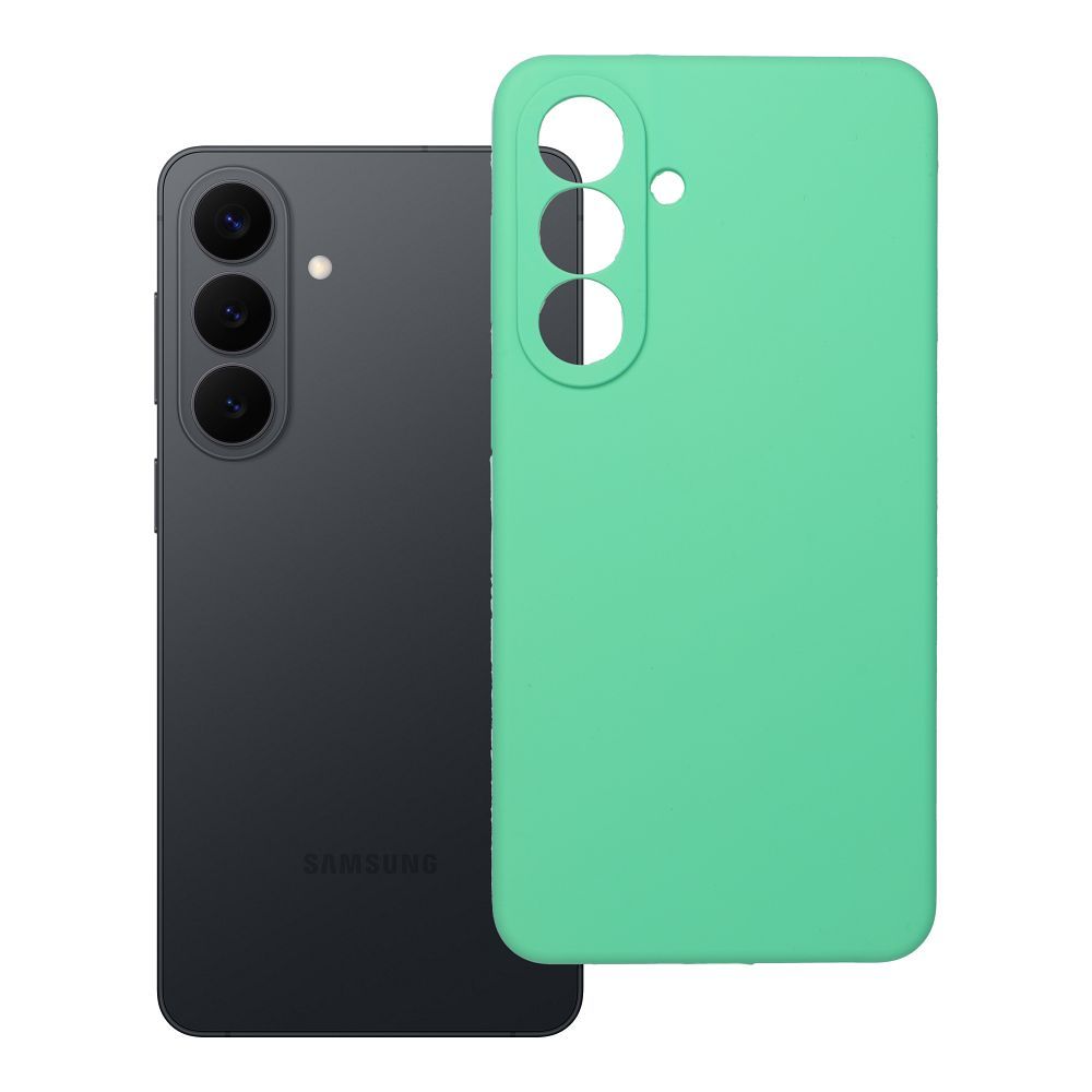 Dėklas SILIKONAS 2mm SAMSUNG S26 Plus mėtų spalvos
