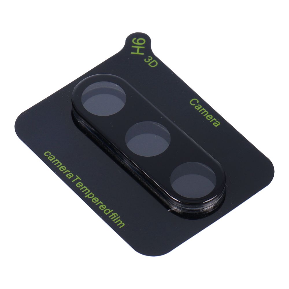 5D pilno klijavimo kameros apsauginis stiklas - Samsung Galaxy A54 / S23 FE juodas