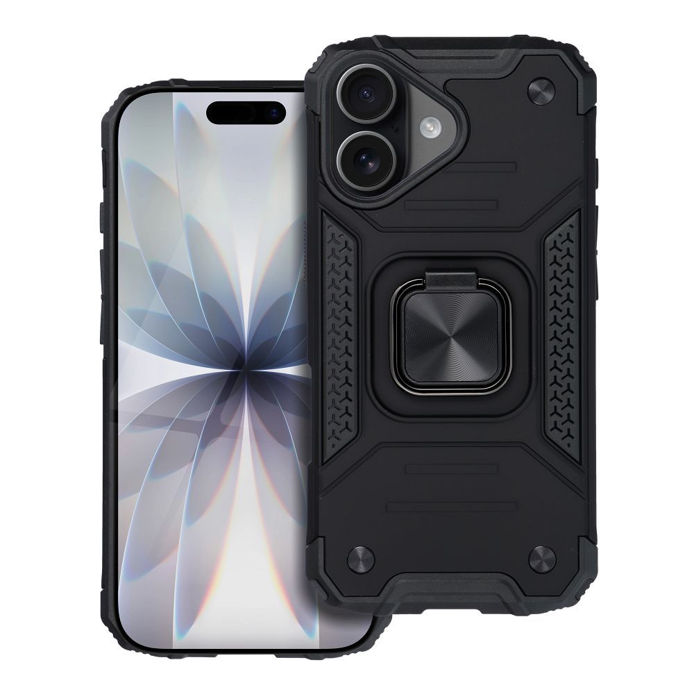 NITRO dėklas telefonui IPHONE 17 juodas