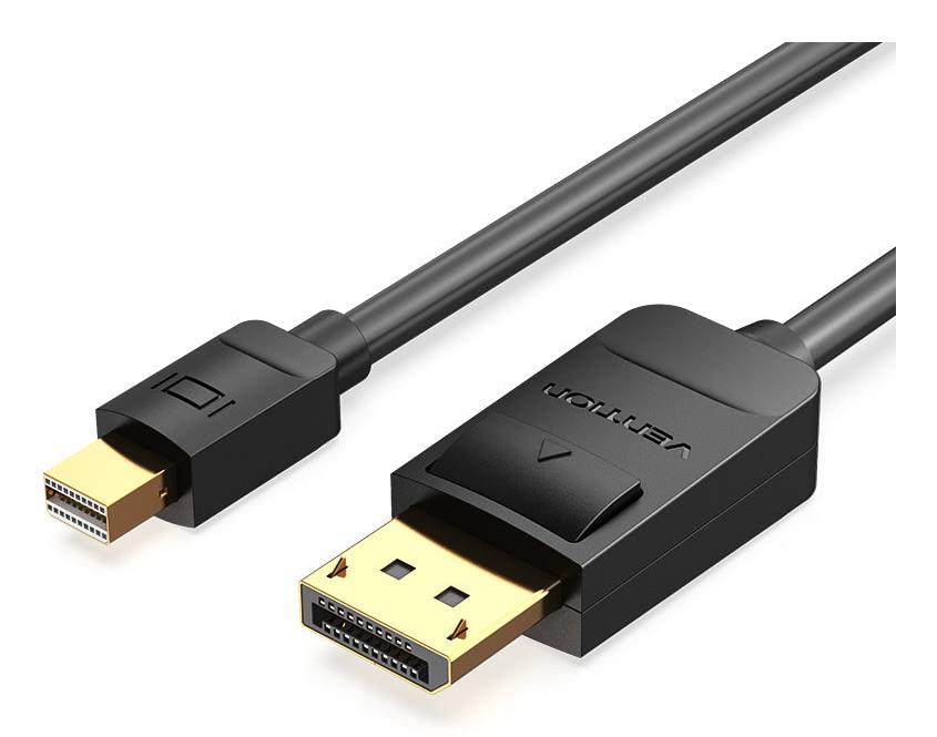 DisplayPort 1.2 į HDMI 1.4 kabelis Vention HAGBH, 2 m, 4K 30Hz (juodas)