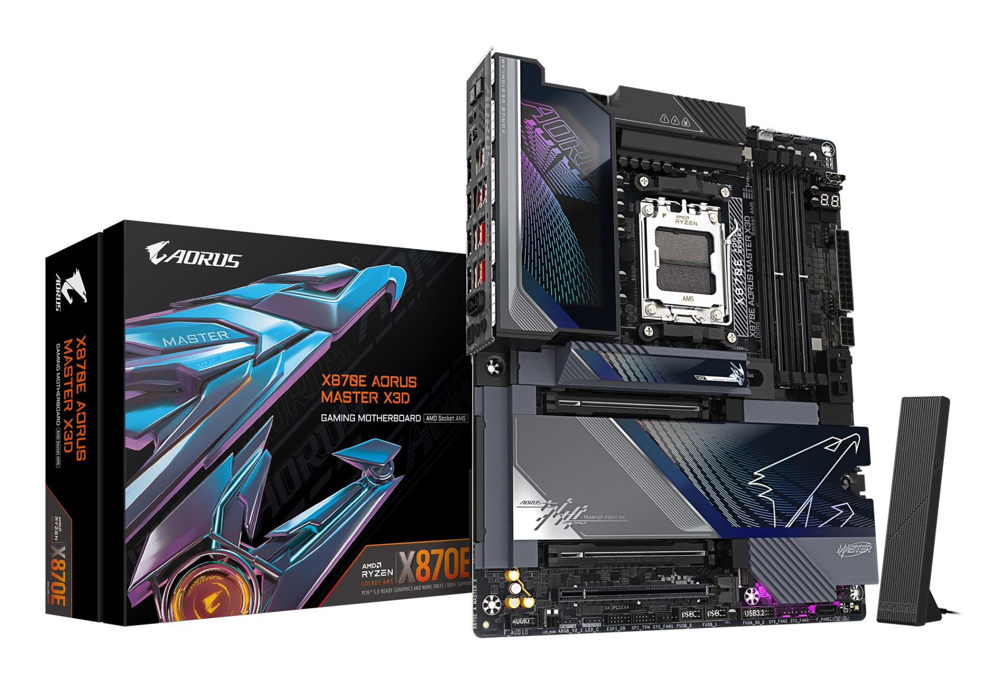 GIGABYTE X870E A MASTER X AM5 pagrindinė plokštė