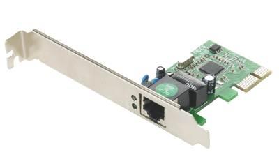 PCIe tinklo plokštė 1GB