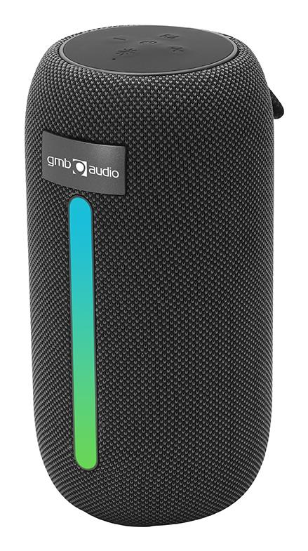 Portable Speaker|GEMBIRD|Juodas|Portable/Belaidis|Bluetooth|SPK-BT-LED-07
