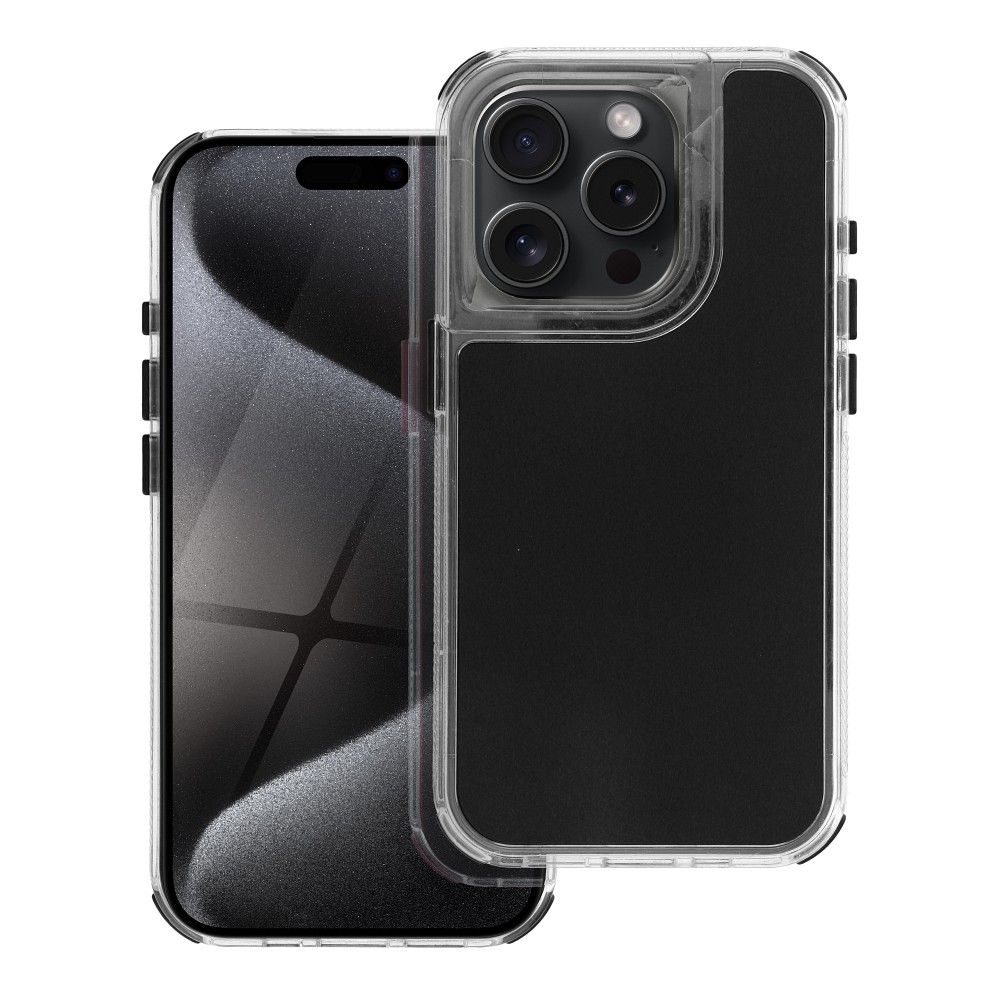 MATRIX dėklas telefonui IPHONE 12 / 12 Pro juodas